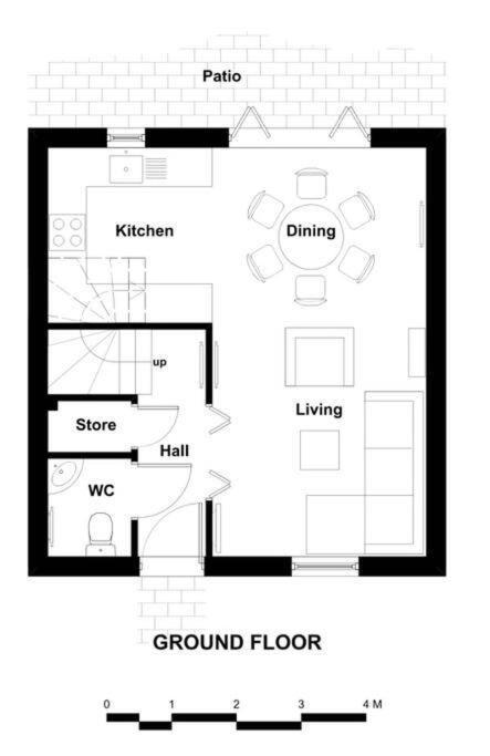 Villa Fantastic 3-Bed House With Parking Bath Esterno foto