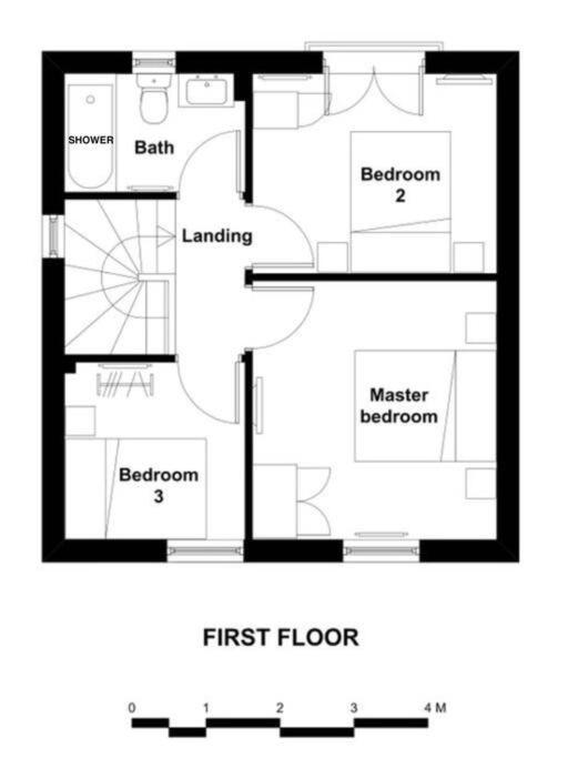 Villa Fantastic 3-Bed House With Parking Bath Esterno foto